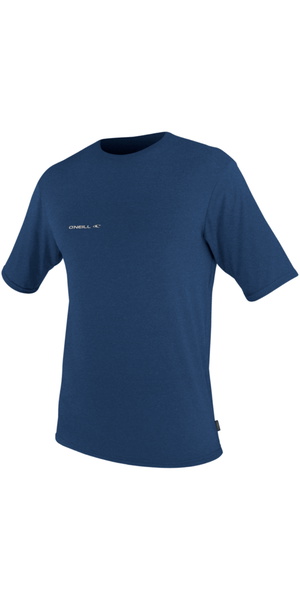 2026 O'Neill Mens Trvlr Hybrid Short Sleeve Sun Shirt 4878 - Deep Sea